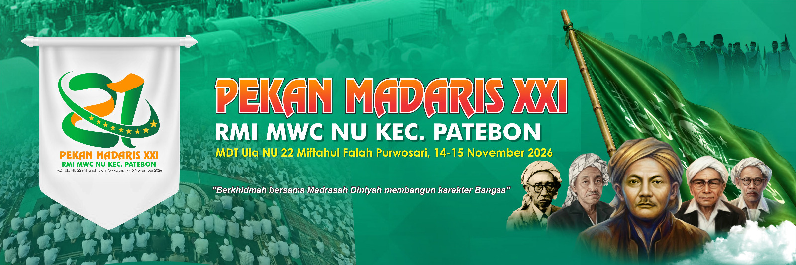 Banner PEKAN MADARIS XXI